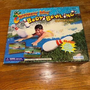 New Sealed Vintage Kids 1998 Crocodile Mile Body Bowling Waterslide Rare